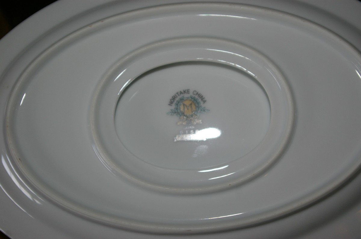 NORITAKE MORIMURA JAPAN FINE CHINA GRAVY SAUCE BOAT BOWL ATT LINER