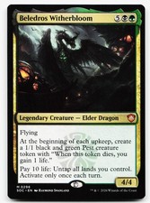 BELEDROS WITHERBLOOM 296 MYTHIC COMMANDER: SECRETS OF STRIXHAVEN NM MTG