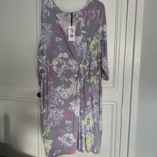Marks And Spencer multi Midi Dress Size 22 New With Tags