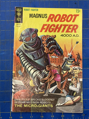 Magnus Robot Fighter #25 1969 - The Micro-Giants - Combined Shipping FN/VF