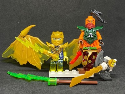 Lego Jay  Dragon Ninja Ninjago Legacy Limited edition & Nadakhan - MOC