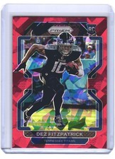 2021 Dez Fitzpatrick Prizm Red Ice Prizm RC #366 (H1377) $6 MAX SHIP