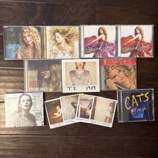 Taylor Swift Pop CD Album Lot, Various Titles, Deluxe Edition, 2006 Debut
