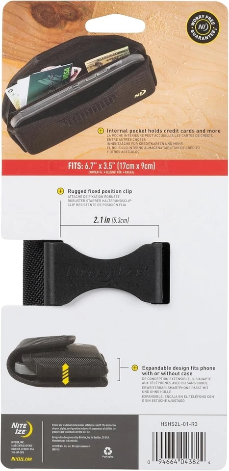 Funda rígida con clip NITE IZE XXL HSHS2L-01-R3 para teléfono celular iPhone y Android Foto 2 de 4