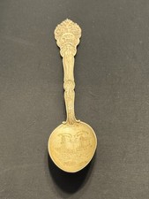 A-155 Vintage Mechanics/Watson Chicago Souvenir Spoon Native American Tribes