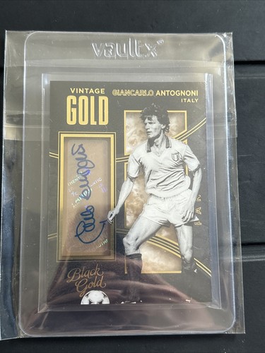 2016-17 Panini Black Gold - Vintage Gold Giancarlo Antognoni #Vg-Ga (AU)