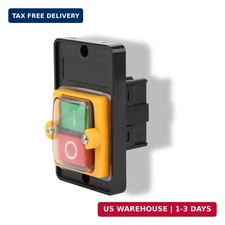 Waterproof Push Button Switch, On Off Start Stop Motor Switch Drill Pre