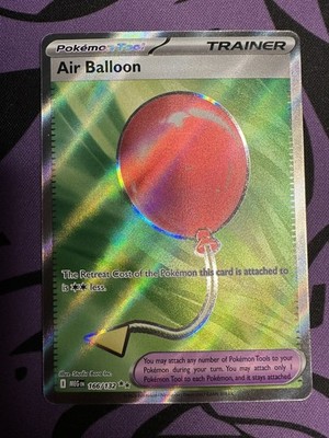 air balloon pokemon card Blackie ex SAR {217/187} – Toys Store Japan main image 0