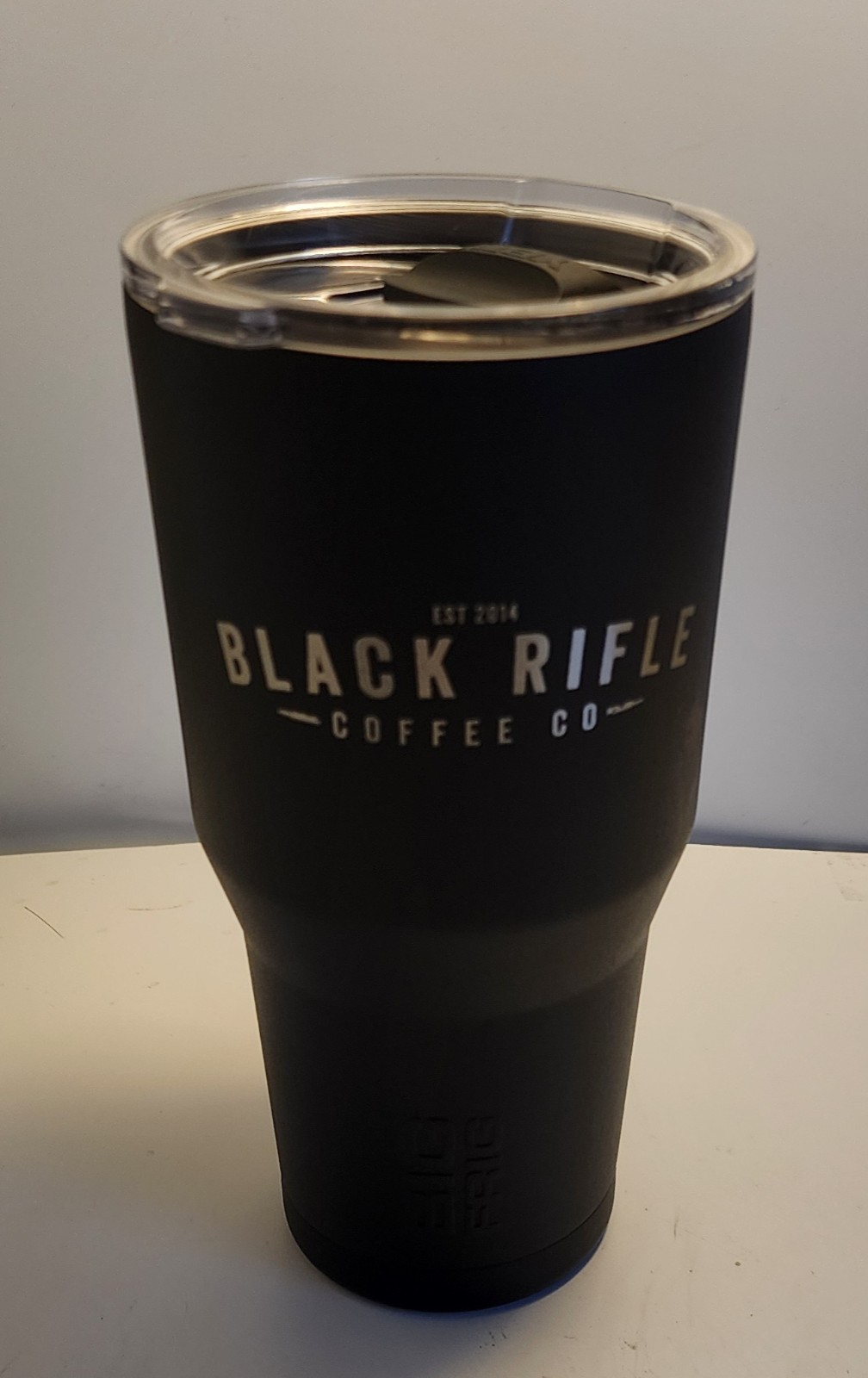 Black Rifle Coffee (YETI) Big Rig Travel Mug Stainless Steel...Pre-Owned..