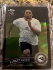 2011 Topps Chrome - Robert Quinn #178 Black Refractor /299 (RC)