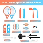 Nintedo Switch 2 Sports Accessories Bundle 18-in-1 Kit for Switch 2 Sports Games