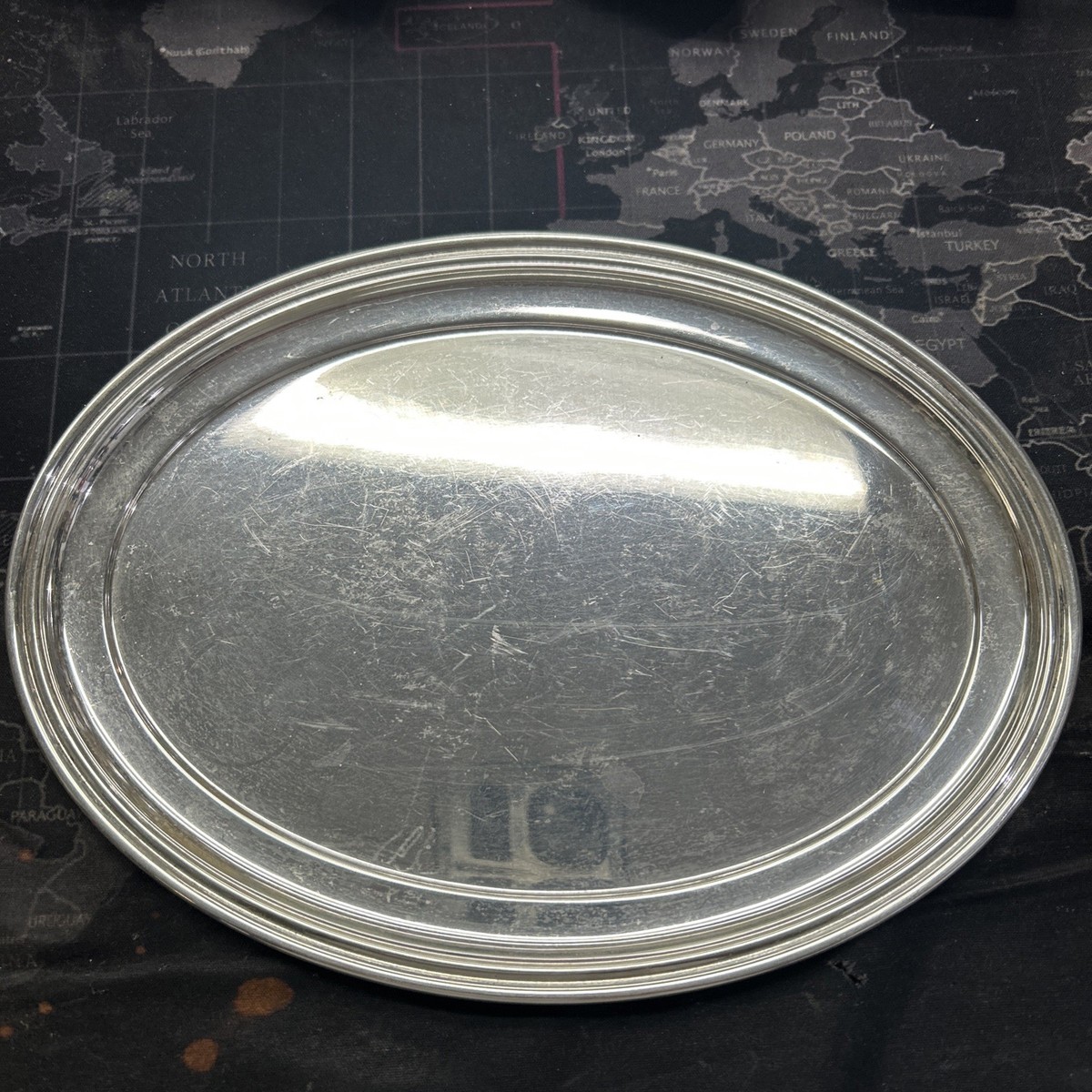 sterlng silver 銀食器　約200g Gorham Sterling Silver Oval Serving Platter Tray, #13686 1900s | eBay