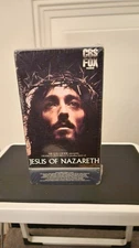 Jesus of Nazareth 1986 VHS CBS/FOX  Set Of 3 New Unopened