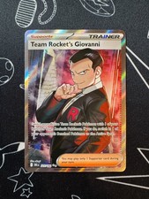 Team Rocket's Giovanni 225/182 Pokemon TCG Destined Rivals Ultra Rare