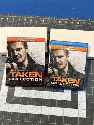 Taken 3 Movie Collection Blu-Ray / Digital HD Theatrical / Un-Rated Versions