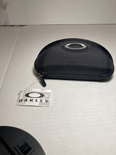 Oakley Hard Case Eyeglasses Sunglasses Clamshell Zip Up Black-Case Only