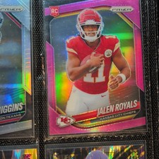 2025 Panini Prizm Football Jalen Royals #341 Kansas City Chiefs (RC)
