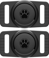 for Airtag Dog Collar Holder 2 Pack,waterproo wbr/ f Dog Collar Holder for Apple