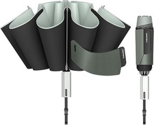 Lightweight Compact Inverted Umbrella Windproof Auto Open Close 5S...