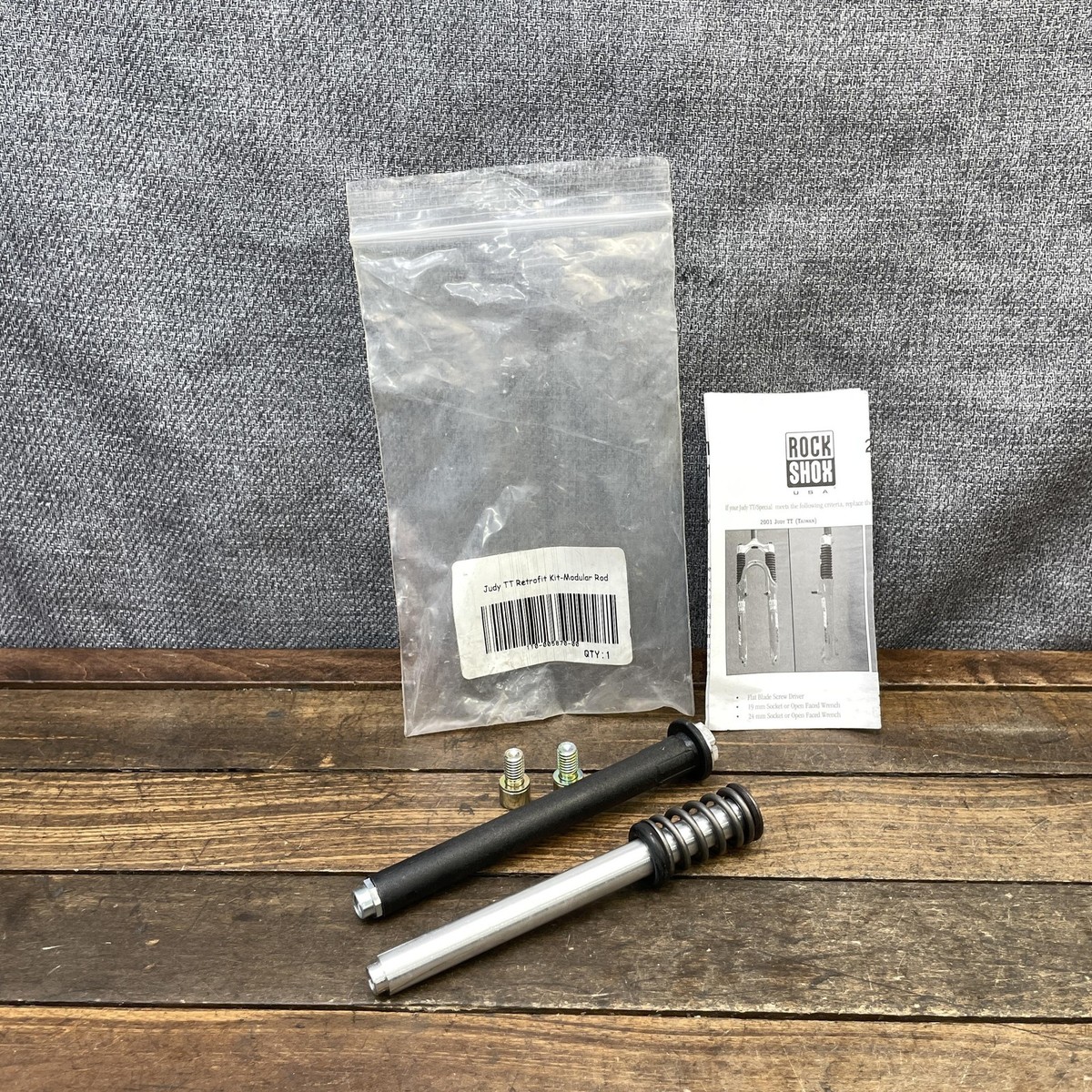 Vintage RockShox Judy TT Retrofit Kit Modular Rod 2001 Fork