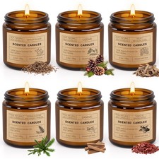 6 Pack Scented Candles Set | Candles for Home Scented, Candles Gifts Set for ...