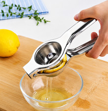 Lemon Squeezer Juicer Manual Press Stainless Steel Lime Citrus Juicing Tool
