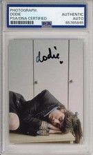 SIGNED Dodie Autograph Not for Lack of Trying Album Art Card Photo PSA DNA COA