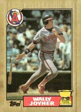 1987 Topps #80 Wally Joyner