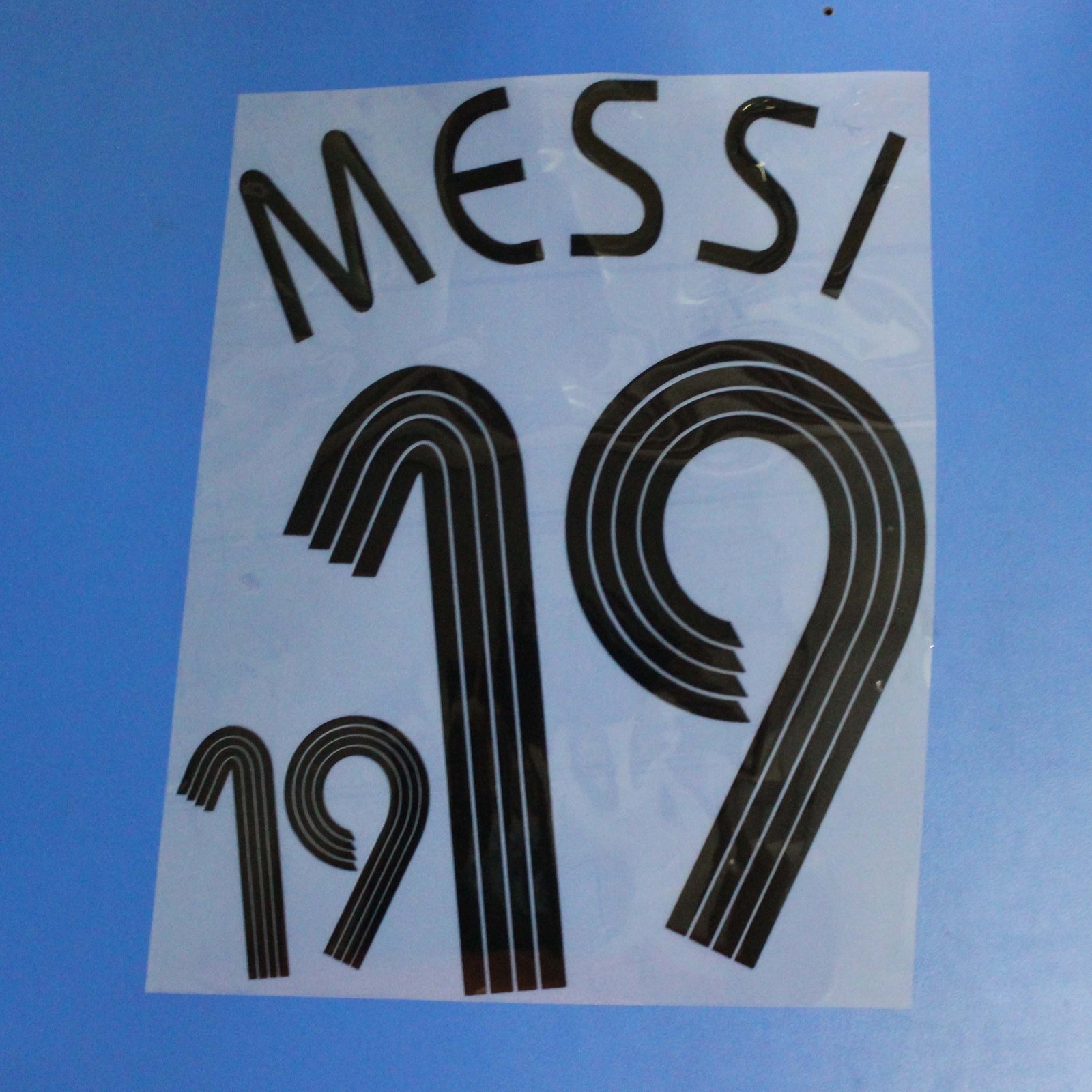 Argentina 2006 Lionel Messi Player Size Soccer Shirt Nameset Name Number ID