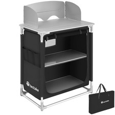 Campingküche faltbar Alu Küchenbox Campingschrank Faltschrank Windschutz Kochen