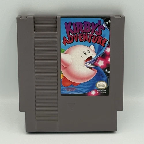 Authentic Kirby's Adventure (NES, 1993) Cartridge Tested and Working