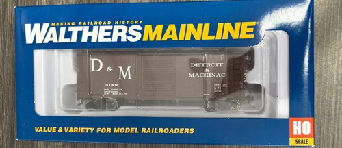 Walthers MainLine HO 910-45033 40’ ACF Mod vagón de carga soldado Detroit & Mackinac nuevo en caja | Zustand: New