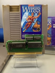 Legendary Wings Nintendo NES w/ Instruction Manual Tested authentic fast shippin