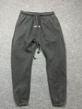 Fear of God Essentials SS22 Sweatpants Stretch Limo Black 100 Authentic Size M