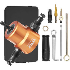 VEVOR Double Head Sheet Metal Nibbler Drill A...