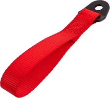 Fabric Door Handle Pull, Boot Trunk Strap, Grab Handle, Fixed Red