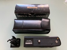 Vintage 1980  s Minolta Auto Winder D-35mm Film Cameras-Clean And Nice