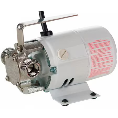 #ad Little Giant Pump 555602 Pump Utility Nickel Plated Brass 12 Vdc $151.99