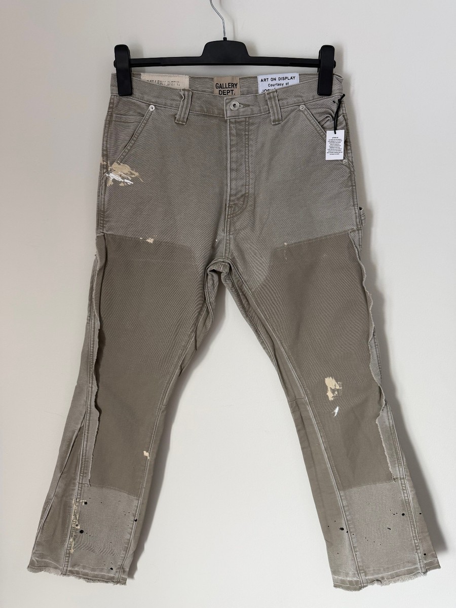 Gallery Dept. LA Flare Carpenter Pants - Size 32 - Cement Gray