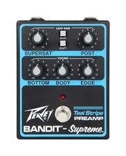 Peavey Bandit Supreme Teal Stripe Pedal Preamp Pedal