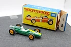 VINTAGE MATCHBOX LESNEY No. 19 Lotus Racing Car  w/BOX 1960's Mint Grade