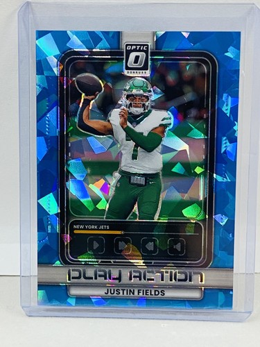 2025 Donruss Optic Justin Fields Ice (RAW)