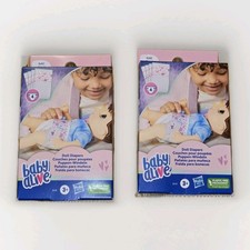 Hasbro Baby Alive Doll Diapers Refill Box Of 4 Brand New Sealed 2 Boxes