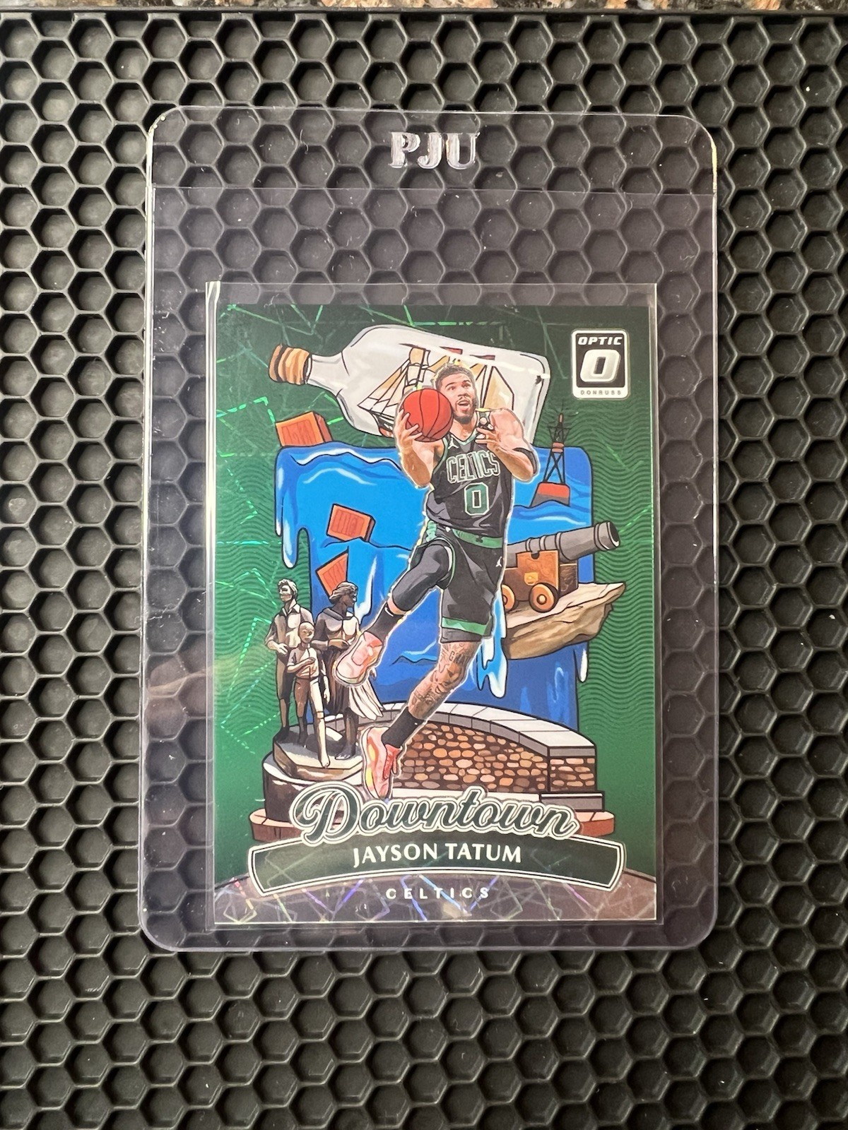 2024-25 Panini Donruss Optic Basketball - #4 Jayson Tatum Downtown SSP Case Hit