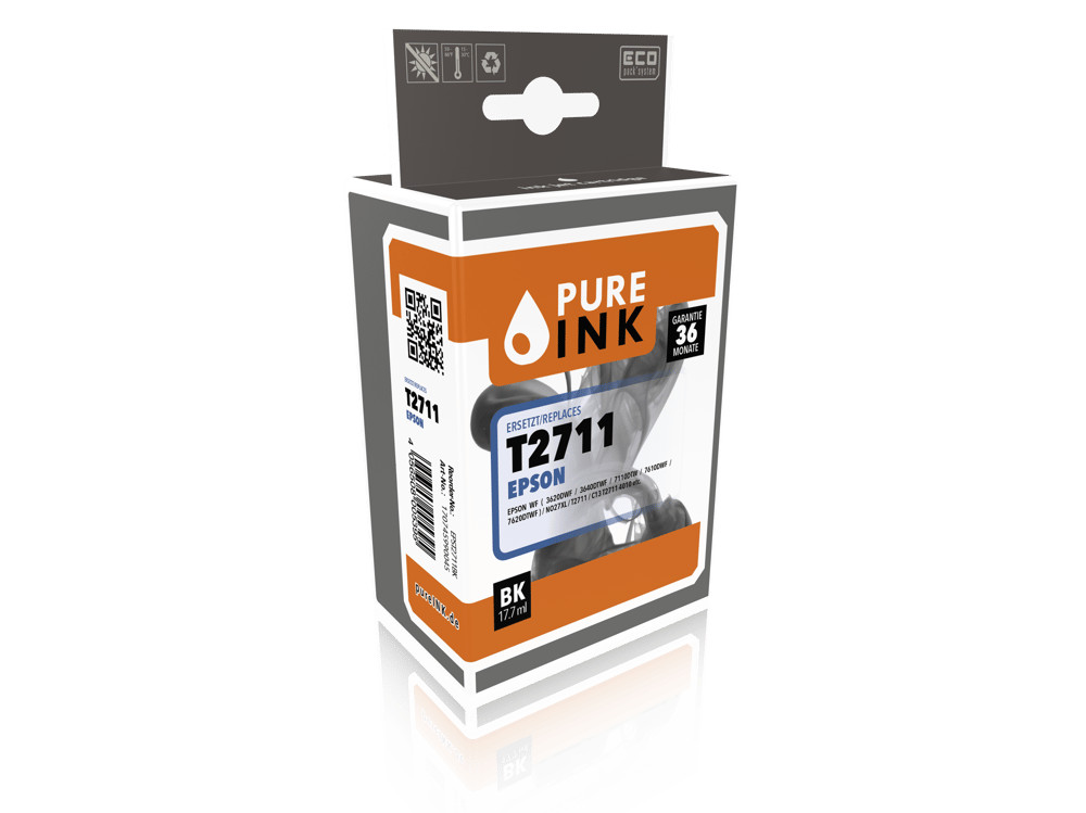 PureINK EPT2711BK BLK Druckerpatrone 1907034 3190₽