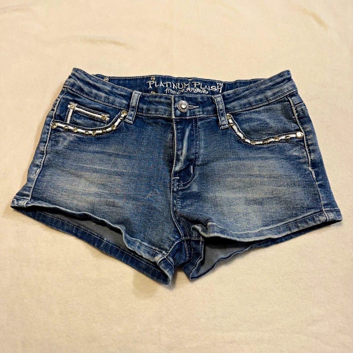Studded Denim Shorts for Women for sale | eBay
