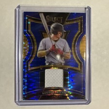 2025 Panini Select - Selective Swatches Konnor Griffin #SS-KG Blue Pulsar Prizm