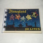 Vtg Disneyland Hi-Lites Mini Souvenir Booklet 1960s Walt Disney Productions Htf