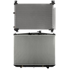 Radiator Ac Condenser Cooling Kit For Toyota Highlander 3.5l 2014-2016