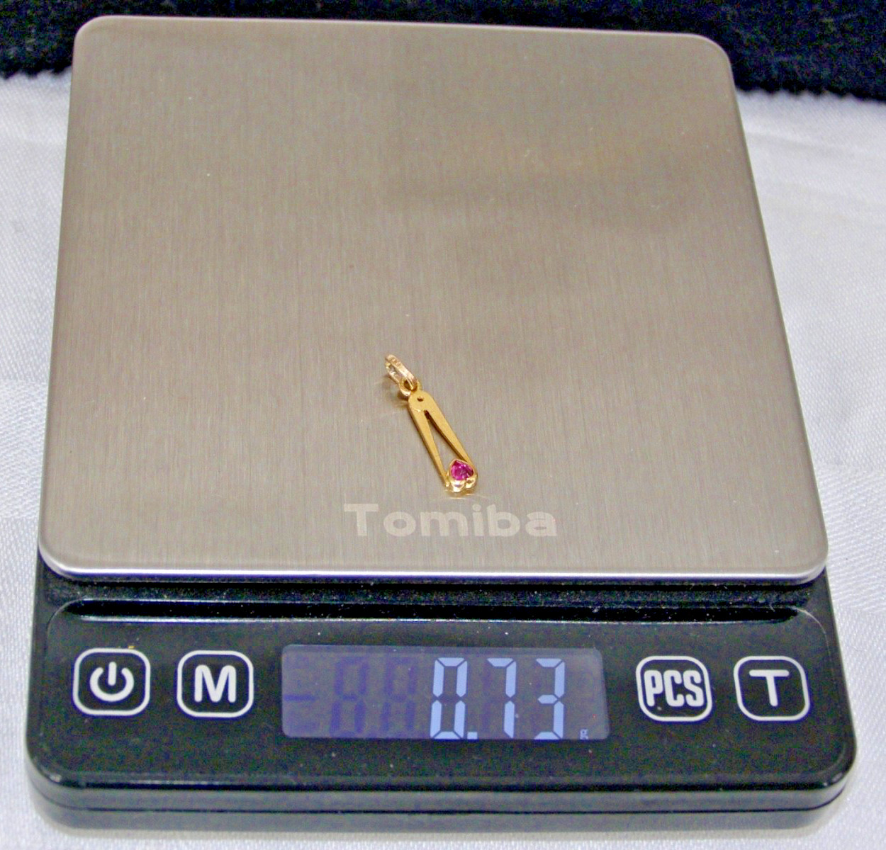 VINT. 9K SOLID GOLD MEASURING CALIPERS/DIVIDERS w… - image 6